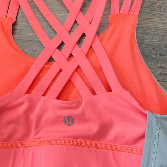 Lululemon Athletic Top attached Sport Bra Size 2 - Picture 3 of 4
